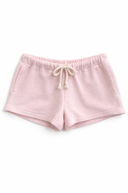 JUNIOR TUCKER SOLID TERRY LOW WAISTED SHORT