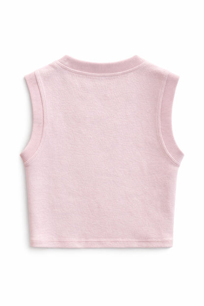 JUNIOR TUCKER SOLID TERRY MUSCLE TANK