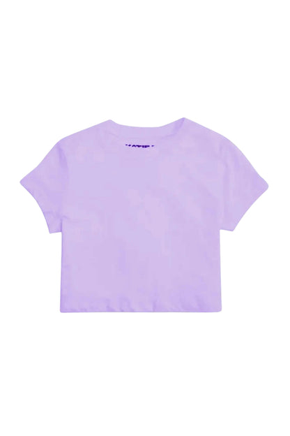 TWEEN FEARLESS SOLID CROP TEE - FINAL SALE
