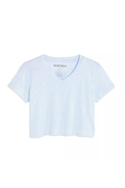 TWEEN COURAGE CROP TEE - FINAL SALE