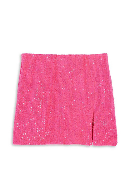 JUNIOR TAYLOR SEQUIN MINI SKIRT - FINAL SALE
