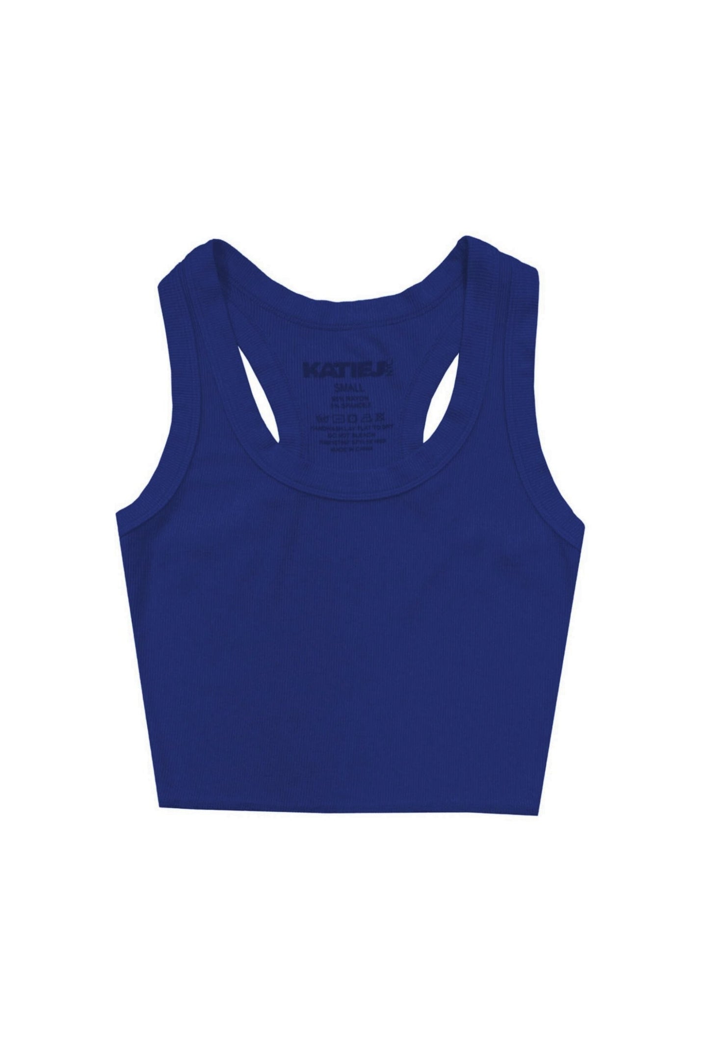 TWEEN LIVI RIBBED TANK SOLIDS