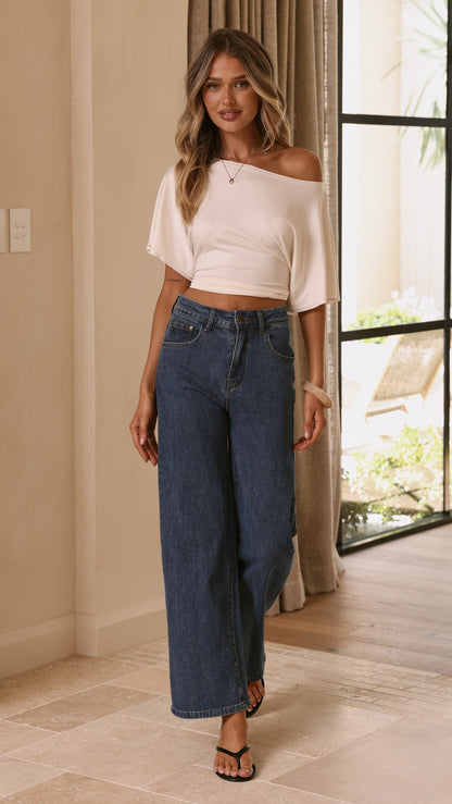River Top - Cream