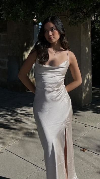 Scarlette Midi Dress - Champagne
