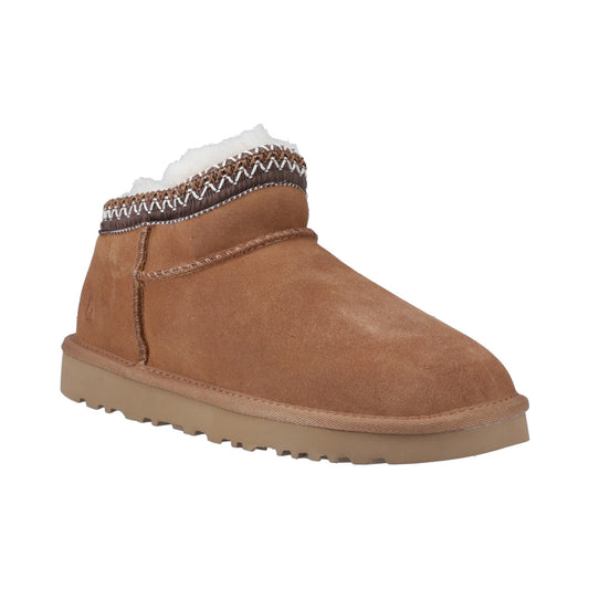 Hush Puppies Sloane Bootie Slipper Womens - Tan