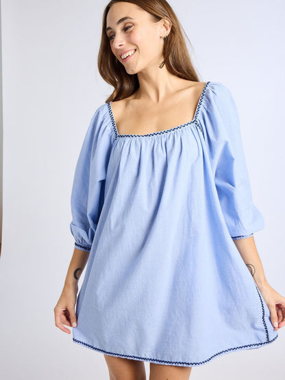 Alma Dress in Ciel