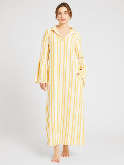 Jacqueline Dress in Citrus Stripe