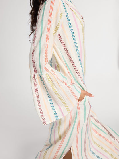 Jacqueline Dress in Mallorca Stripe