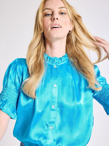 Marnie Top in Ocean