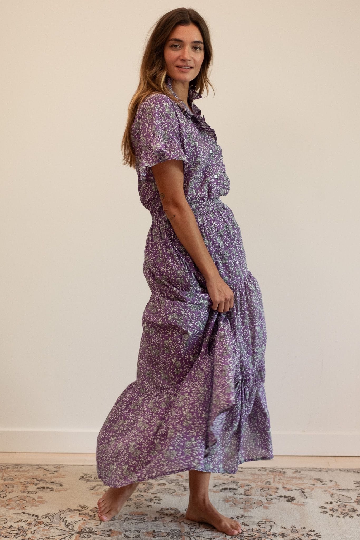 Paola Skirt in Provence Floral