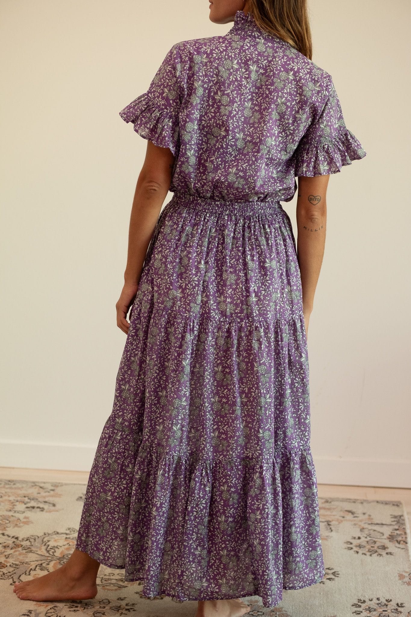 Paola Skirt in Provence Floral
