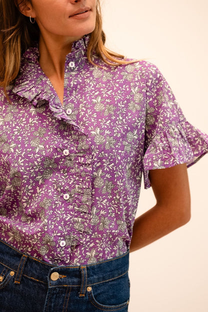 Vanessa Top in Provence Floral