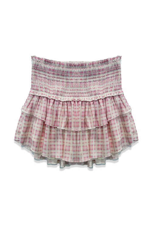TWEEN BIANCA PRINTED TIERED RUFFLE SKIRT - FINAL SALE